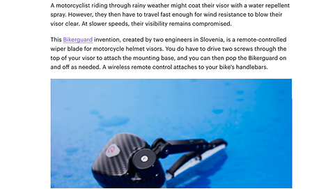 Revolutionizing Motorcycle Visibility by CORE77