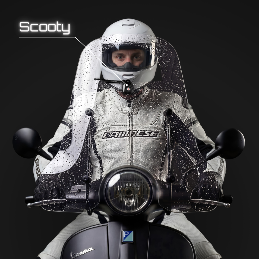 Scooty - windscreen wiper