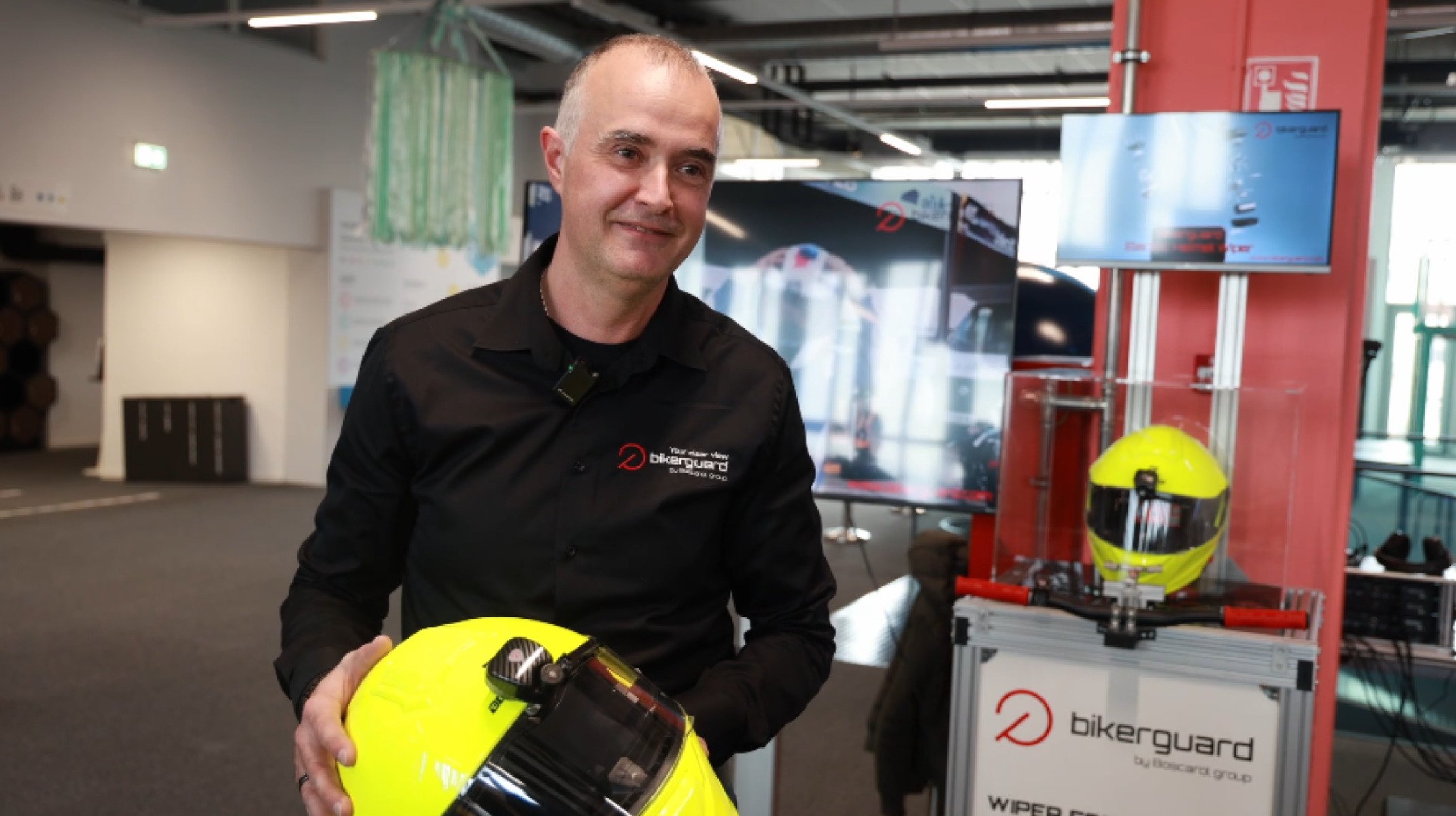 BikerGuard Innovation Showcased at Tehnopark Celje with Ivo Boscarol