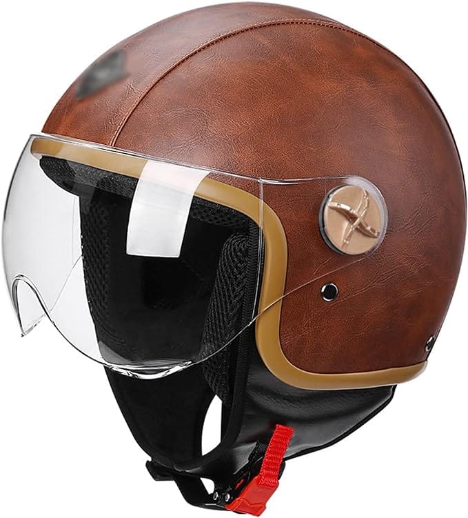 Dirt bike helmet with goggles - not compatible