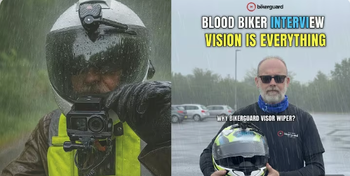 BTC Biker Interviews Blood Biker Ron About Riding Experience and BIKERGUARD!!